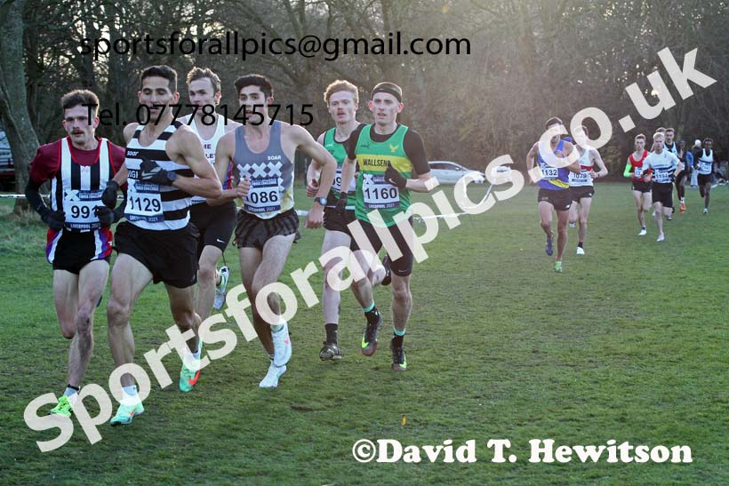 Senior men and Under-23s, European Cross Country Championships Trials, Sefton Park, Liverpool. Photo: David T. Hewitson/Sports for All Pics